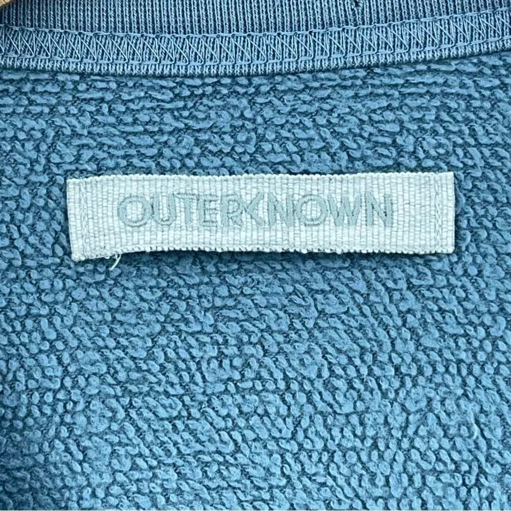 OuterKnown L High Tide Crew Sweatshirt 0221 Ash Blue large men - Picture 4 of 8